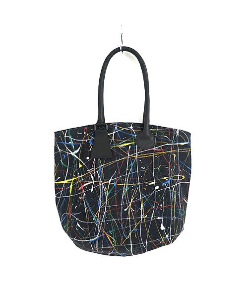  macromauro マクロマウロSPLASH TOTO black (Palm maison only)スプラッシュ トートバッグ