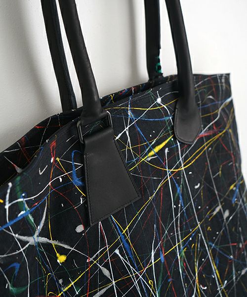  macromauro マクロマウロSPLASH TOTO black (Palm maison only)スプラッシュ トートバッグ