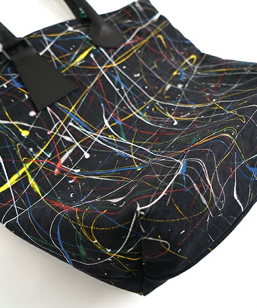  macromauro マクロマウロSPLASH TOTO black (Palm maison only)スプラッシュ トートバッグ