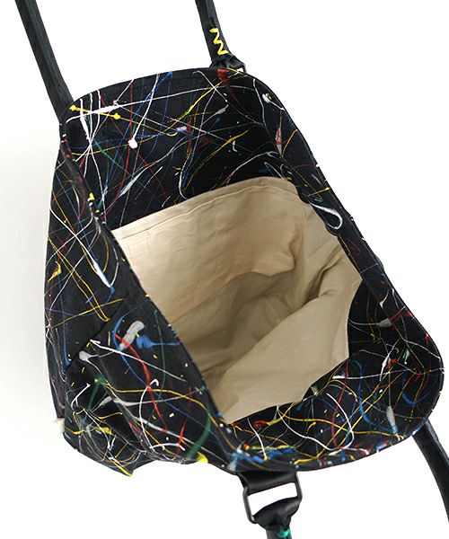  macromauro マクロマウロSPLASH TOTO black (Palm maison only)スプラッシュ トートバッグ