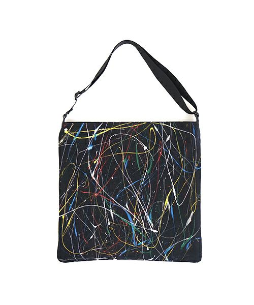  macromauro マクロマウロSPLASH PICTURE TOTO black (Palm maison only)スプラッシュ ピクチャートートバッグ ブラック