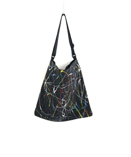  macromauro マクロマウロSPLASH PICTURE TOTO black (Palm maison only)スプラッシュ ピクチャートートバッグ ブラック