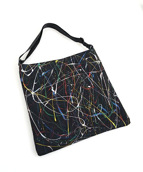  macromauro マクロマウロSPLASH PICTURE TOTO black (Palm maison only)スプラッシュ ピクチャートートバッグ ブラック