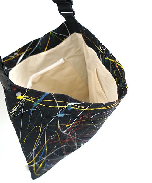  macromauro マクロマウロSPLASH PICTURE TOTO black (Palm maison only)スプラッシュ ピクチャートートバッグ ブラック