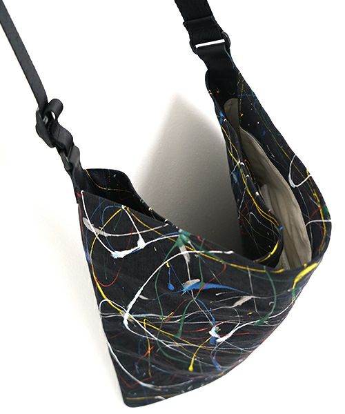  macromauro マクロマウロSPLASH PICTURE TOTO black (Palm maison only)スプラッシュ ピクチャートートバッグ ブラック