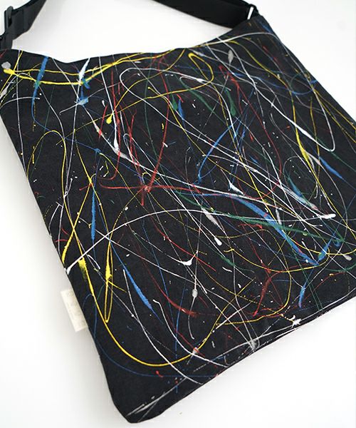  macromauro マクロマウロSPLASH PICTURE TOTO black (Palm maison only)スプラッシュ ピクチャートートバッグ ブラック