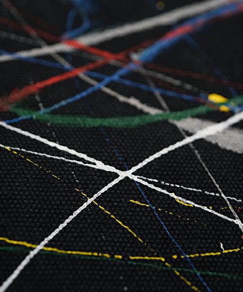  macromauro マクロマウロSPLASH PICTURE TOTO black (Palm maison only)スプラッシュ ピクチャートートバッグ ブラック