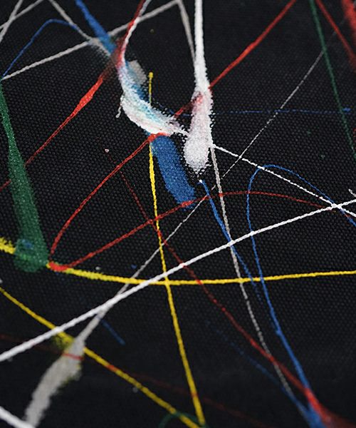  macromauro マクロマウロSPLASH PICTURE TOTO black (Palm maison only)スプラッシュ ピクチャートートバッグ ブラック