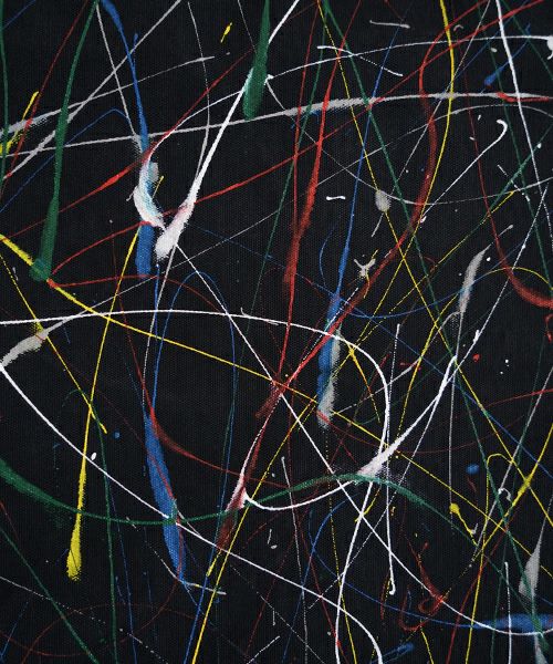  macromauro マクロマウロSPLASH PICTURE TOTO black (Palm maison only)スプラッシュ ピクチャートートバッグ ブラック