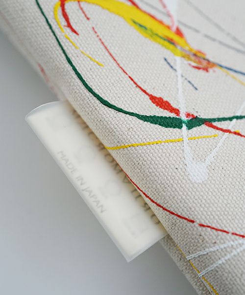 macromauro マクロマウロSPLASH PICTURE TOTO natural (Palm maison only)スプラッシュ ピクチャートートバッグ ナチュラル