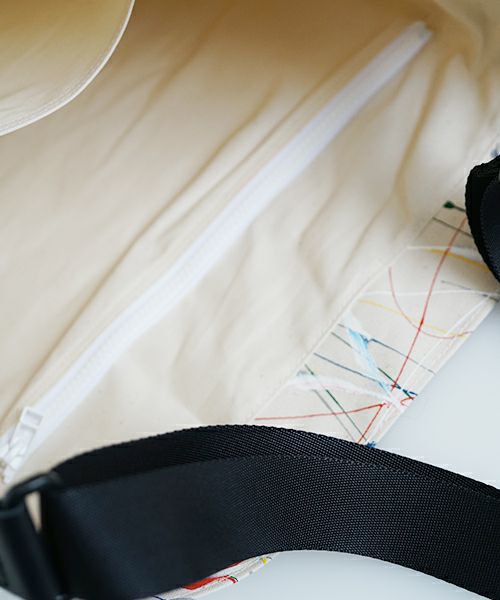 macromauro マクロマウロSPLASH PICTURE TOTO natural (Palm maison only)スプラッシュ ピクチャートートバッグ ナチュラル