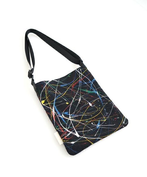 macromauro マクロマウロSPLASH PICTURE mini TOTO black (Palm maison only)スプラッシュ ミニピクチャートートバッグ ブラック