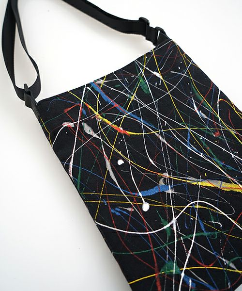 macromauro マクロマウロSPLASH PICTURE mini TOTO black (Palm maison only)スプラッシュ ミニピクチャートートバッグ ブラック