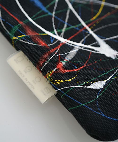 macromauro マクロマウロSPLASH PICTURE mini TOTO black (Palm maison only)スプラッシュ ミニピクチャートートバッグ ブラック