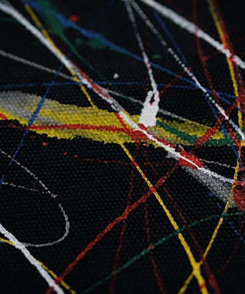 macromauro マクロマウロSPLASH PICTURE mini TOTO black (Palm maison only)スプラッシュ ミニピクチャートートバッグ ブラック