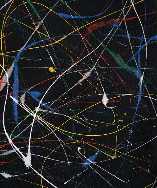 macromauro マクロマウロSPLASH PICTURE mini TOTO black (Palm maison only)スプラッシュ ミニピクチャートートバッグ ブラック