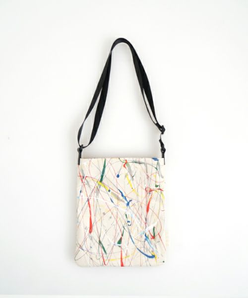  macromauro マクロマウロSPLASH PICTURE mini TOTO natural (Palm maison only)スプラッシュ ミニピクチャートートバッグ ナチュラル