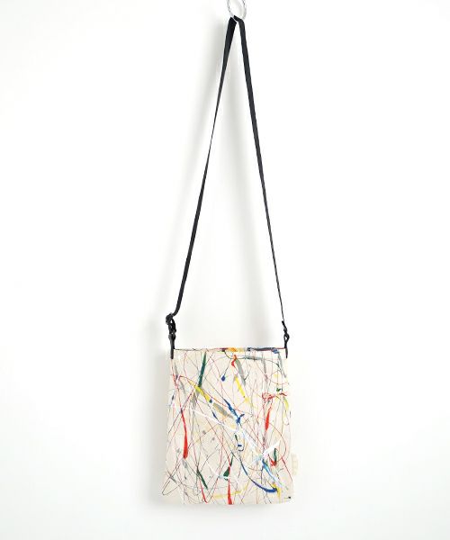  macromauro マクロマウロSPLASH PICTURE mini TOTO natural (Palm maison only)スプラッシュ ミニピクチャートートバッグ ナチュラル