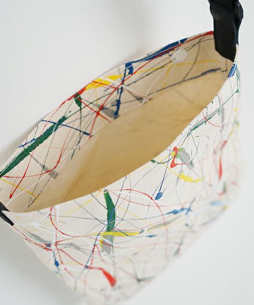  macromauro マクロマウロSPLASH PICTURE mini TOTO natural (Palm maison only)スプラッシュ ミニピクチャートートバッグ ナチュラル