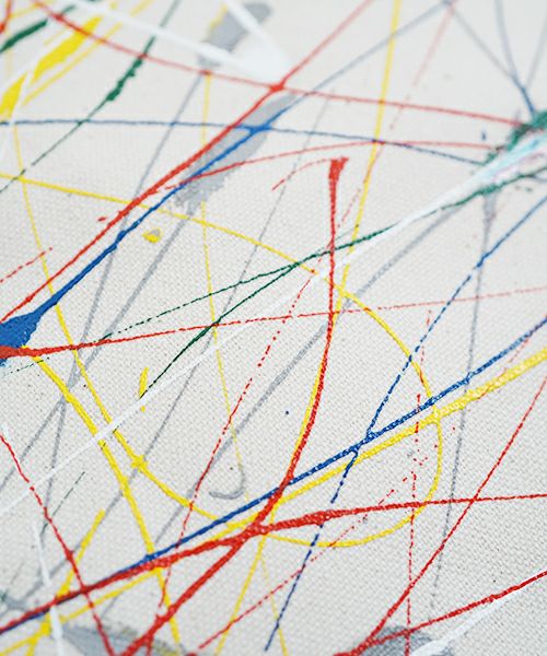  macromauro マクロマウロSPLASH PICTURE mini TOTO natural (Palm maison only)スプラッシュ ミニピクチャートートバッグ ナチュラル