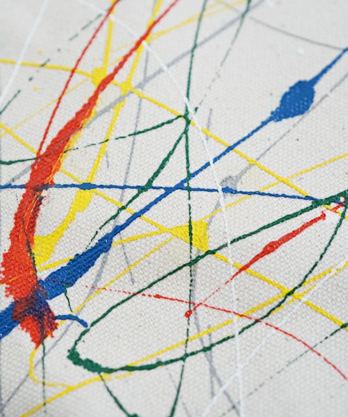  macromauro マクロマウロSPLASH PICTURE mini TOTO natural (Palm maison only)スプラッシュ ミニピクチャートートバッグ ナチュラル