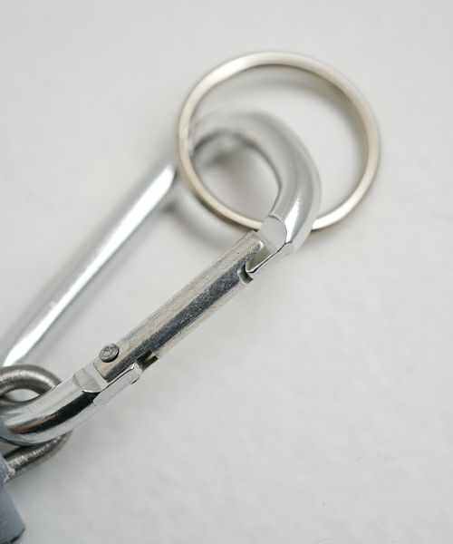 ED ROBERT JUDSONエド ロバート ジャドソンspring clip KEY HOLDER[B01X AC-16 / gray ]キーホルダー