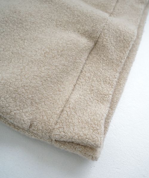 VU ヴウ boa v vest  [FIGARO］ボア Vネックベスト vu-cut-011