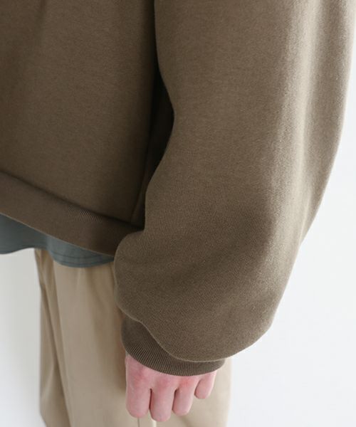 VU ヴウ fleece blouson  [OLIVE] 裏毛ブルゾン vu-cut-010