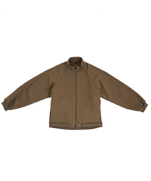 VU ヴウ fleece blouson  [OLIVE] 裏毛ブルゾン vu-cut-010