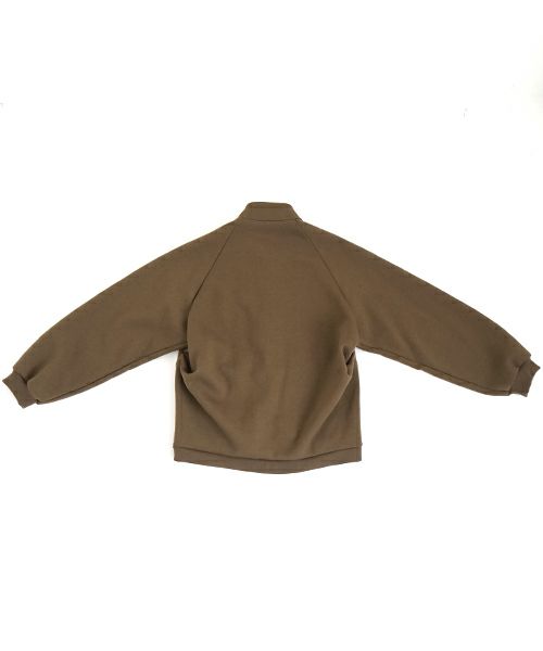 VU ヴウ fleece blouson  [OLIVE] 裏毛ブルゾン vu-cut-010