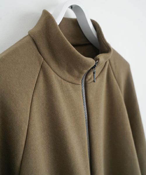 VU ヴウ fleece blouson  [OLIVE] 裏毛ブルゾン vu-cut-010