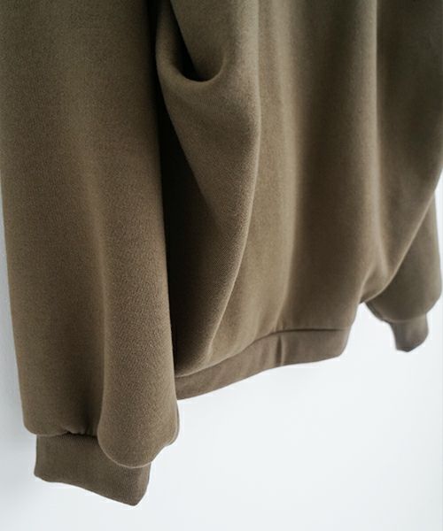 VU ヴウ fleece blouson  [OLIVE] 裏毛ブルゾン vu-cut-010