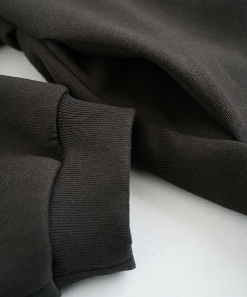 VU ヴウ fleece blouson  [CHARCOAL] 裏毛ブルゾン vu-cut-010