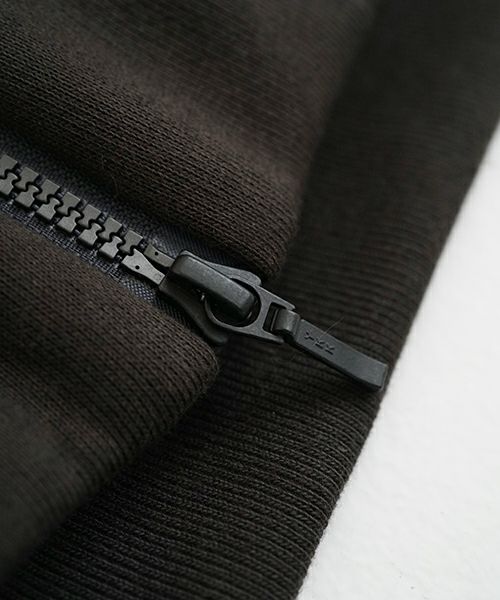 VU ヴウ fleece blouson  [CHARCOAL] 裏毛ブルゾン vu-cut-010