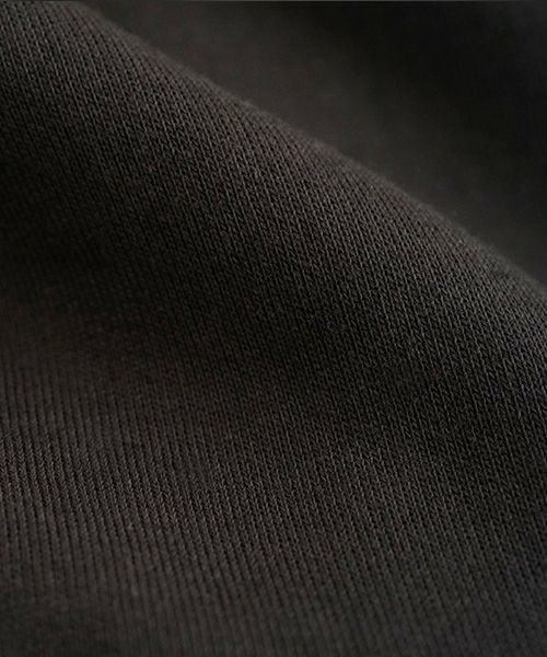 VU ヴウ fleece blouson  [CHARCOAL] 裏毛ブルゾン vu-cut-010