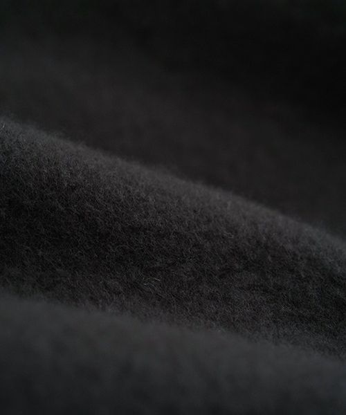 VU ヴウ fleece blouson  [CHARCOAL] 裏毛ブルゾン vu-cut-010