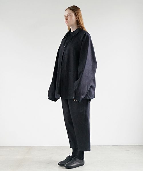 VU ヴウ denim cropped pants [DEEP BLUE] デニム クロップドパンツ vu-pnt-005