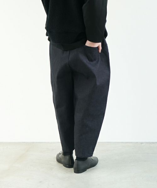 VU ヴウ denim cropped pants [DEEP BLUE] デニム クロップドパンツ vu-pnt-005