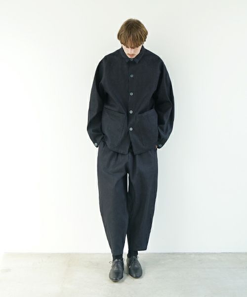 VU ヴウ denim cropped pants [DEEP BLUE] デニム クロップドパンツ vu-pnt-005