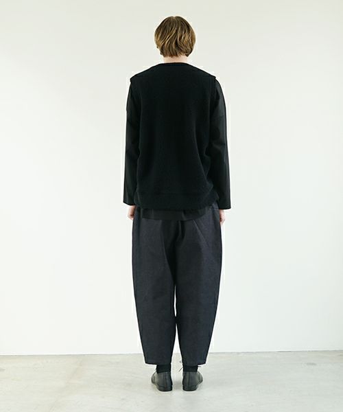 VU ヴウ denim cropped pants [DEEP BLUE] デニム クロップドパンツ vu-pnt-005