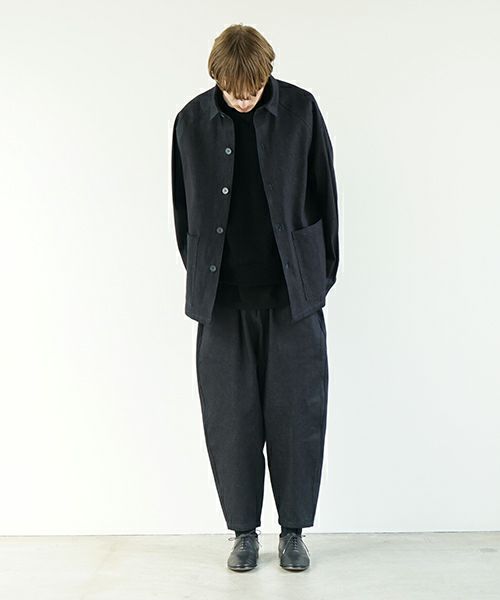 VU ヴウ denim cropped pants [DEEP BLUE] デニム クロップドパンツ vu-pnt-005