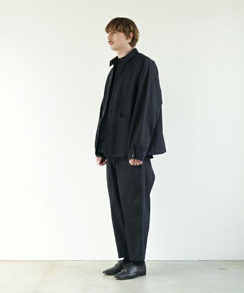 VU ヴウ denim cropped pants [DEEP BLUE] デニム クロップドパンツ vu-pnt-005