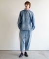 VU ヴウ vintage denim cropped pants [VINAGE BLUE] ヴィンテージデニム クロップドパンツ vu-pnt-005