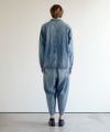 VU ヴウ vintage denim cropped pants [VINAGE BLUE] ヴィンテージデニム クロップドパンツ vu-pnt-005
