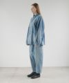 VU ヴウ vintage denim cropped pants [VINAGE BLUE] ヴィンテージデニム クロップドパンツ vu-pnt-005