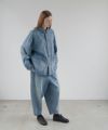 VU ヴウ vintage denim cropped pants [VINAGE BLUE] ヴィンテージデニム クロップドパンツ vu-pnt-005