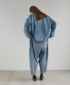 VU ヴウ vintage denim cropped pants [VINAGE BLUE] ヴィンテージデニム クロップドパンツ vu-pnt-005