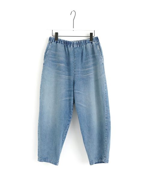 VU ヴウ vintage denim cropped pants [VINAGE BLUE] ヴィンテージデニム クロップドパンツ vu-pnt-005
