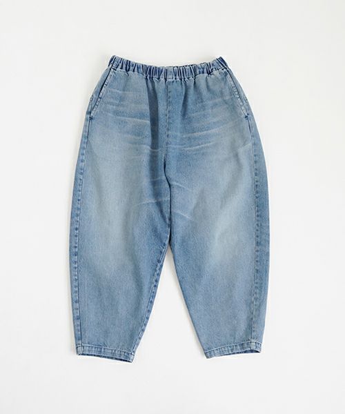 VU ヴウ vintage denim cropped pants [VINAGE BLUE] ヴィンテージデニム クロップドパンツ vu-pnt-005