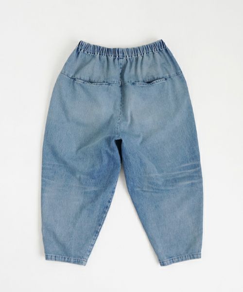 VU ヴウ vintage denim cropped pants [VINAGE BLUE] ヴィンテージデニム クロップドパンツ vu-pnt-005